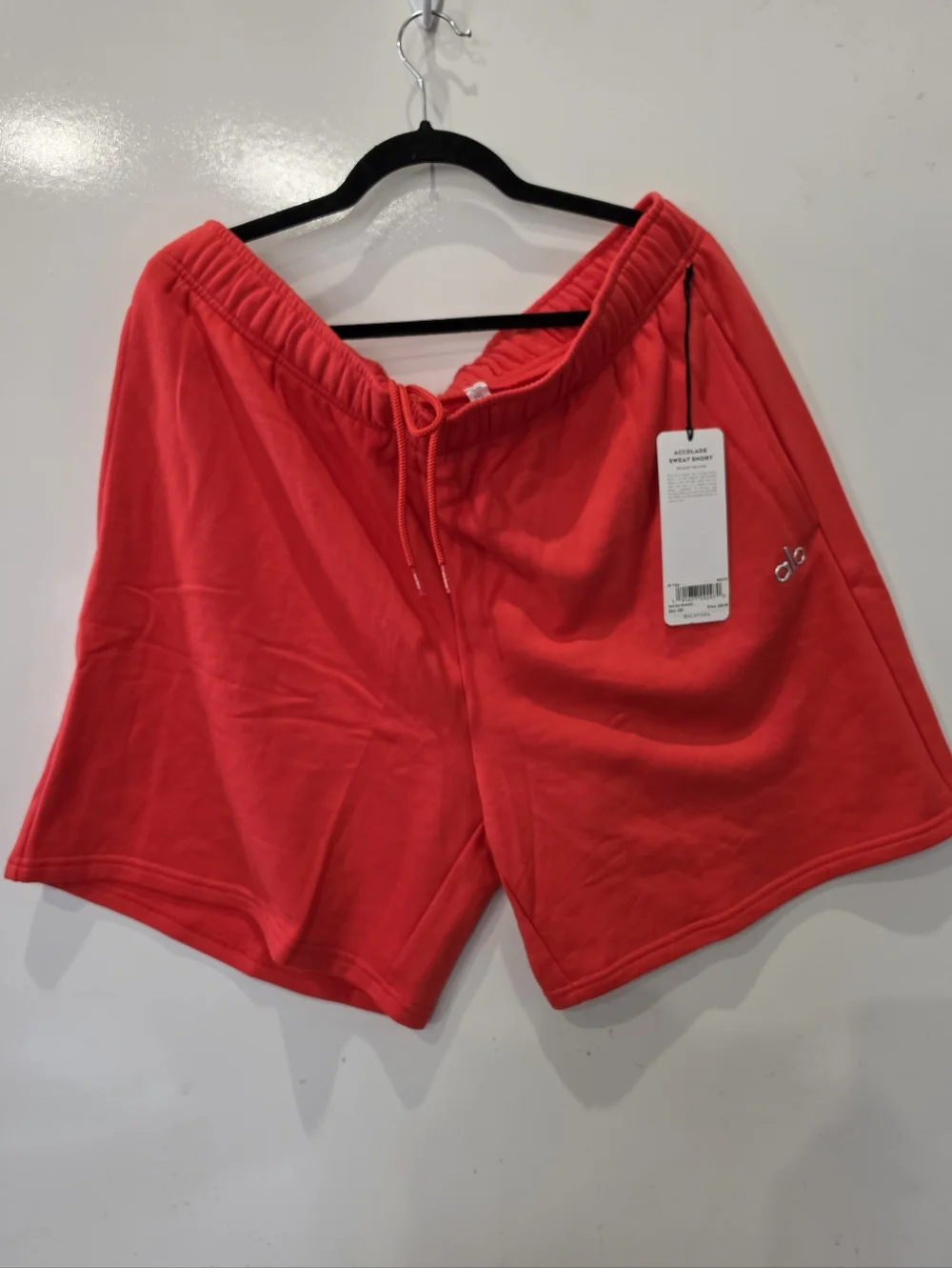 Alo Yoga Accolade Sweat Shorts Size XXL Womans Or Unisex( Option) NWT